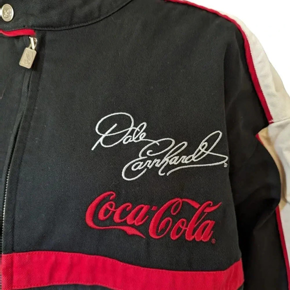 Vintage Nascar Racing Jacket Size XL Dale Earnhardt Sr. - Picture 6 of 9